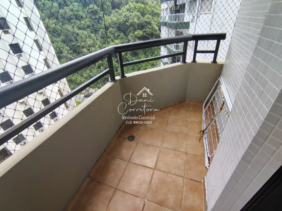 Imagem Apartamento à venda em Guarujá-SP, Morro do Maluf: 3 quartos, 1 suíte, 2 salas, 3 banheiros, 2 vagas de garagem, 126m².