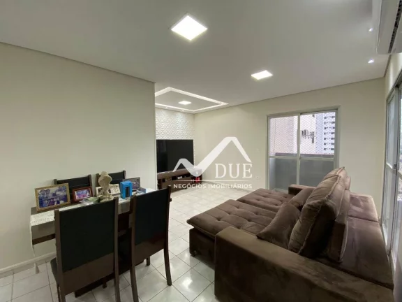 Imagem Apartamento com 2 dormitórios à venda, 95 m² por R$ 640.000,00 - Pompéia - Santos/SP