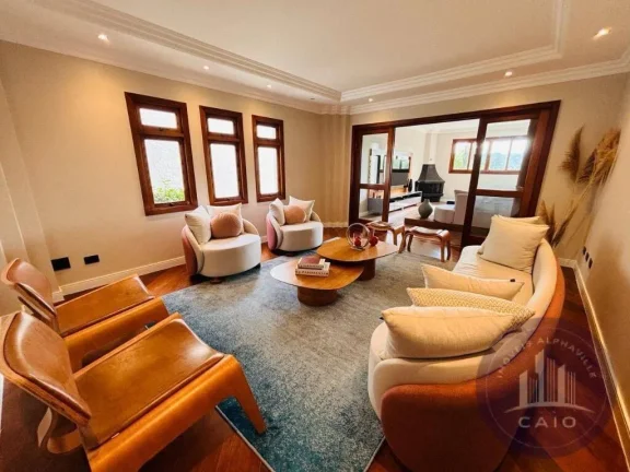 Imagem Casa com 520 m², 4 suítes para aluguel por R$ 34.500, - Alphaville/SP