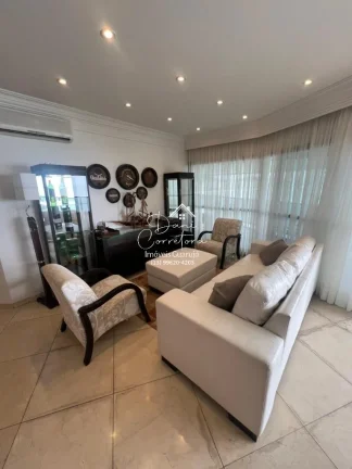 Imagem Apartamento de luxo para locação no Jardim Astúrias, Guarujá-SP: 4 quartos, 4 suítes, 3 salas, 5 banheiros, 3 vagas, 350m².