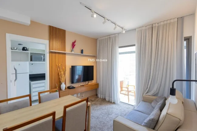 Imagem Oportunidade única: Apartamento à venda e locação em São Paulo-SP, Consolação. 1 quarto, 1 sala, 1 banheiro, 1 vaga, 49,00 m²!