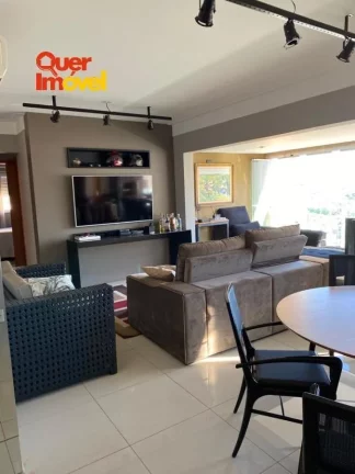 Imagem Apartamento de alto padrão à venda em Ribeirão Preto-SP, Bosque das Juritis: 3 quartos, 3 suítes, 2 salas, 4 banheiros, 4 vagas - 106m².