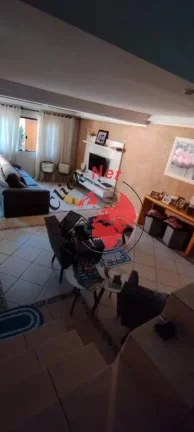 Imagem Sobrado Estuda permuta de menor valor -Sto André , com 3 dormitórios, edícula e 4 vagas, Vila Tibiriçá, Santo André