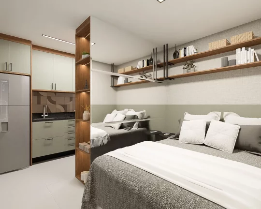 Imagem Apartamento Studio nas Merces