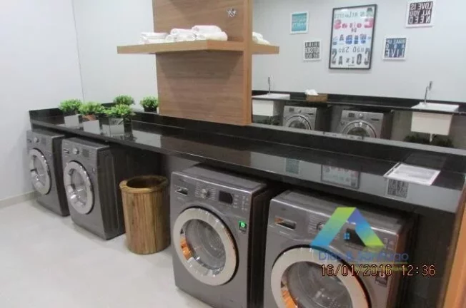 Imagem Apartamento com 1 dormitório para alugar, 51 m² por R$ 4.000,00/mês - Brooklin - São Paulo/SP