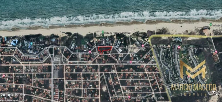 Imagem Terreno à venda, 7109 m² por R$ 6.300.000,00 - Porto das Dunas - Aquiraz/CE