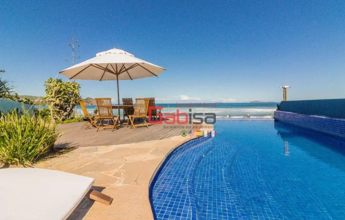 Imagem Luxuosa Mansão Pé na Areia na Praia de Geribá