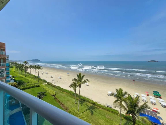 Imagem Apartamento Pé na Areia Fontal à Venda, com 4 dormitórios 4 Suítes 3 vagas 203m² - Riviera de São Lourenço Bertioga SP