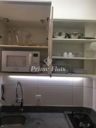 Imagem Flat disponível para locação no Royal Ibirapuera Park, com 42m², 1 dormitório e 1 vaga