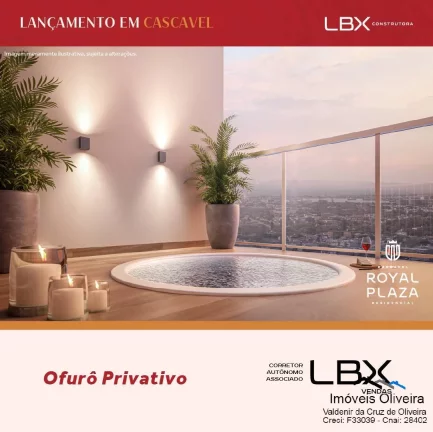 Imagem Apartamentos Edifício Royal Plaza a partir de R$ 381.460,90