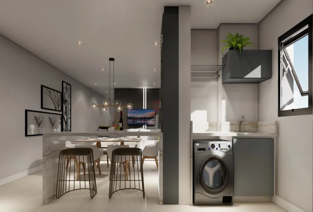 Imagem APARTAMENTO com 3 dormitórios à venda com 94.84m² por R$ 586.195,02 no bairro Centro - PINHAIS / PR
