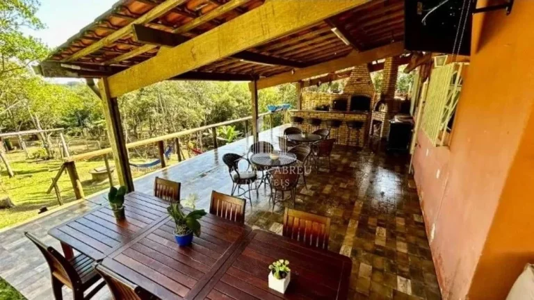 Imagem Chácara de Alto Padrão, 3.000m², Matrícula, fundos para a Represa no Parque das Garças, Santo André-SP