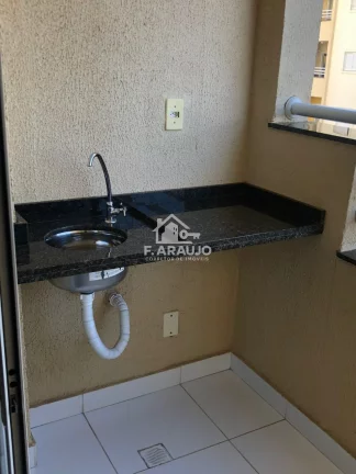 Imagem Apartamento para Locação no Alpha Club em Votorantim-SP: 2 Quartos, 1 Suíte, 2 Salas, 2 Banheiros, 2 Vagas - 57m².