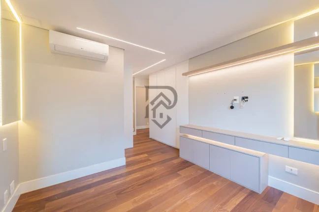Imagem Apartamento Quartier Brooklin pronto para morar andar alto vista livre