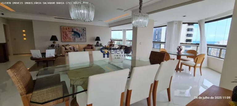 Imagem Apartamento para Venda em Salvador, Ondina, 5 dormitórios, 5 suítes, 7 banheiros, 4 vagas