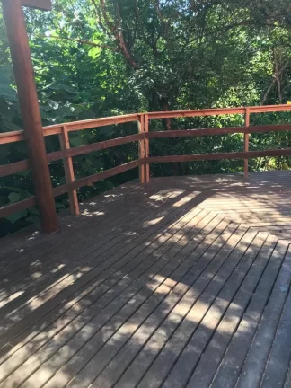 Imagem Viva em um paraíso: casa mobiliada com córrego e árvores frutíferas em Garopaba-SC