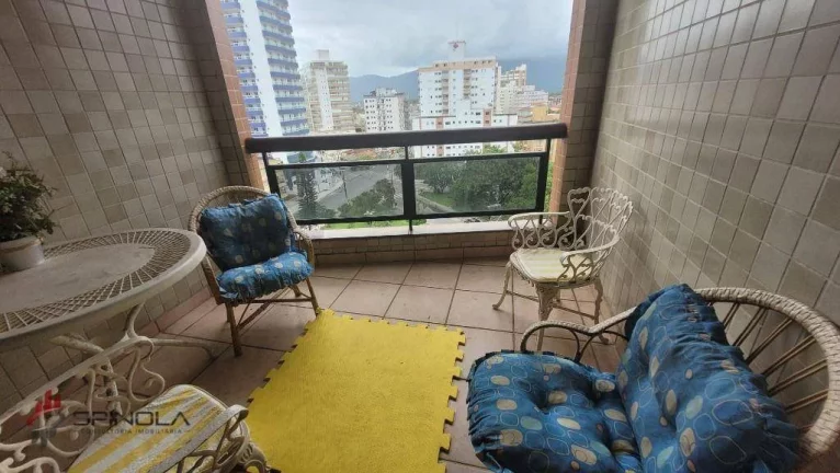 Imagem Apartamento com 2 dormitórios à venda, 84 m² por R$ 450.000,00 - Vila Caiçara - Praia Grande/SP