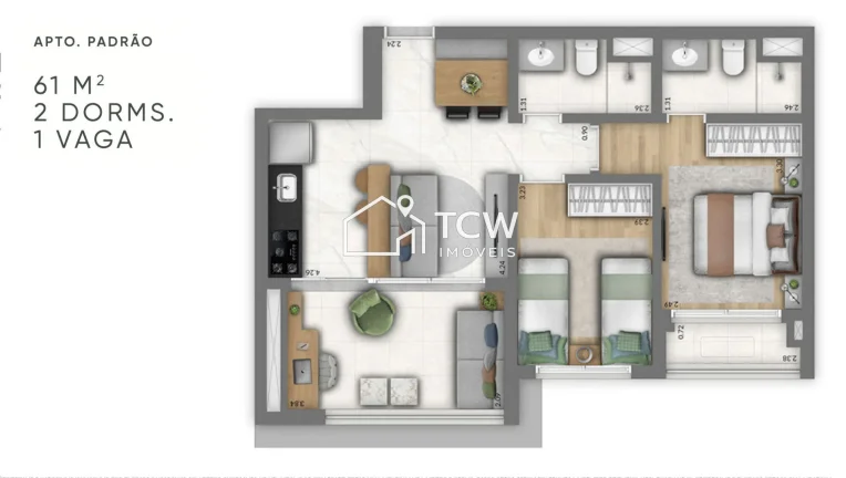 Imagem Apartamento à venda no bairro Vila Clementino - São Paulo/SP, Zona Sul
