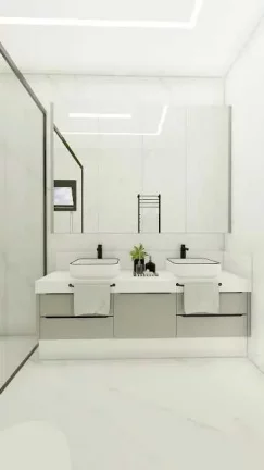 Imagem Casa com 2 suítes e 1 suíte master com 2 vagas de garagem na região de Camboriú/SC