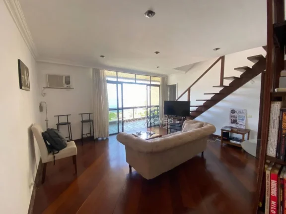 Imagem Cobertura duplex vista mar com varanda Leblon o por do sol ️ mais lindo