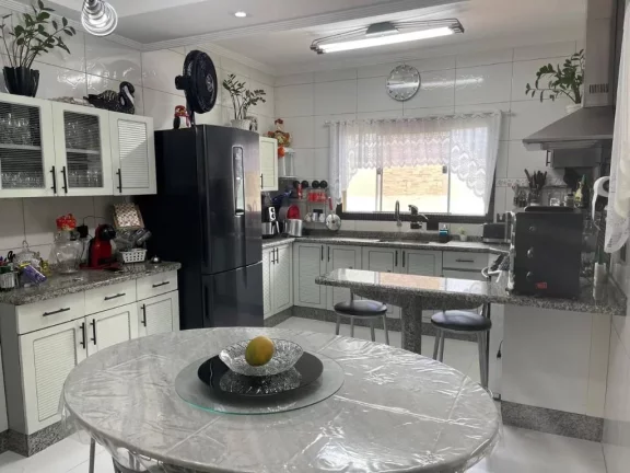Imagem Casa Sobrado 3 Dormitórios Quintal Churrasqueira Próximo Bosque Maia À Venda, 205 m² por R$ 830.000 - Jardim Santa Cecília - Guarulhos/SP - SO5261