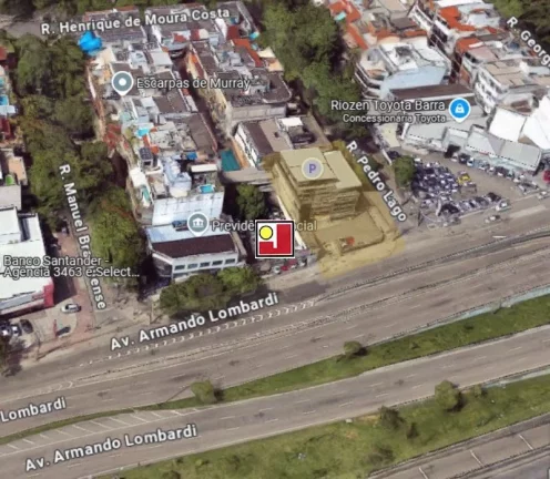 Imagem Vendo terreno na Av das Américas ... Armando Lombardi, 605m² reais, frontal rua, local nobre e de grande movimento. Junto metrô e BRT. Perto de tudo