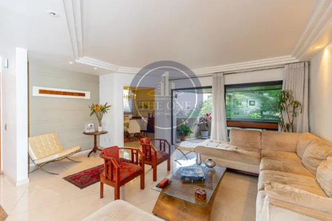 Imagem Apartamento de Luxo à Venda em Indianópolis, São Paulo-SP: 4 Quartos, 4 Suítes, 2 Salas, 4 Banheiros, 3 Vagas de Garagem, 200m²!