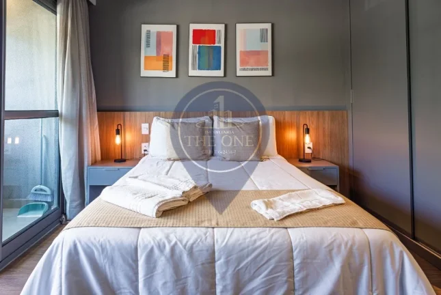 Imagem Studio moderno à venda em Indianópolis, São Paulo-SP: 1 quarto, 1 suíte, 1 sala, 1 banheiro, 26m² de área.