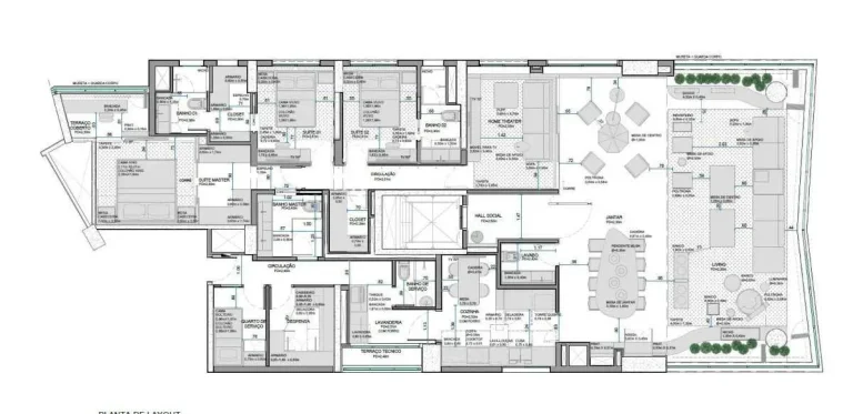 Imagem Apartamento com 218 m2, 3 suítes e 4 vagas à venda no Alto da Lapa, São Paulo
