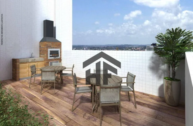 Imagem Apartamento com 1 quarto de Lançamento em Piedade, Jaboatão dos Guararapes - Pernambuco.