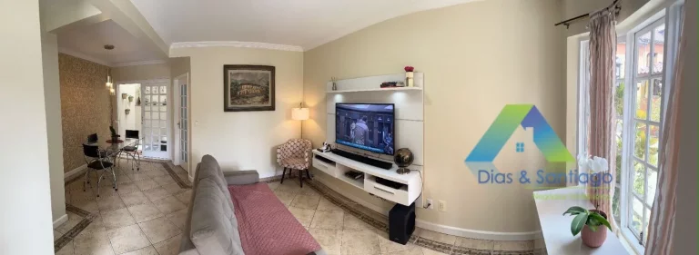 Imagem Lindo sobrado em condominio fechado com 129m² por R$640 mil