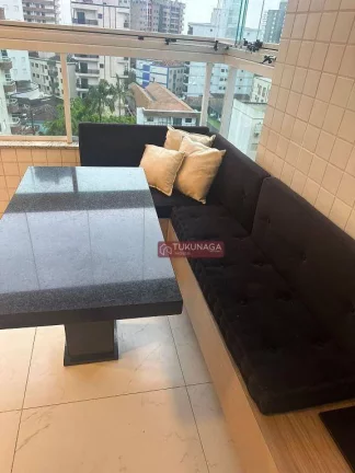 Imagem Apartamento à venda, 91 m² por R$ 848.000,00 - Caiçara - Praia Grande/SP
