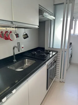 Imagem Apartamento 69M², 2Q, 1 Suíte, 2 Banheiros, 2 Vagas, Varanda, Academia, Piscina, Churrasqueira, Salão de Festas e Jogos, Playground, Brinquedoteca.