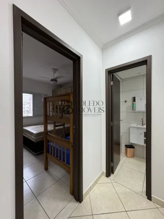 Imagem Apartamento Porteira Fechada com 1 Dormitório no bairro Vila Assunção - Praia Grande