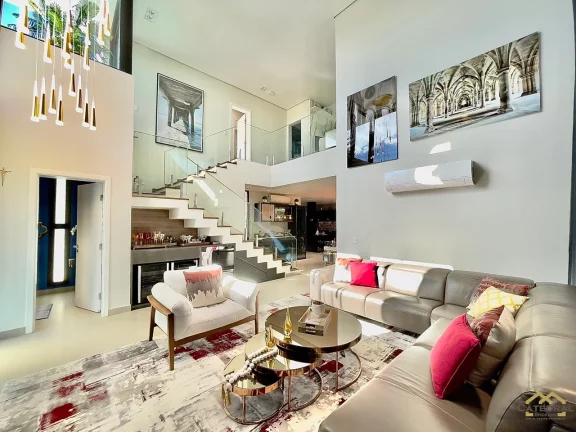 Imagem Casa com 3 suítes 1 escritório e 4 vagas no condomínio Veduta Blu - Jundiaí/SP