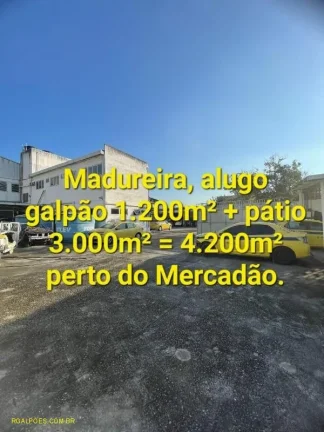 Imagem Galpão para Locação em RIO DE JANEIRO, MADUREIRA, 2 banheiros
