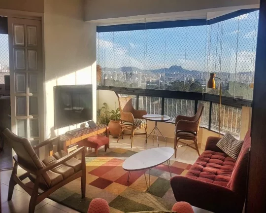Imagem Lindo apartamento Mobiliado - 3 dormitórios - Vila Indiana