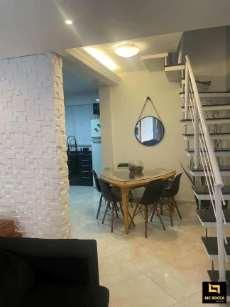 Imagem Sobrado à venda em Santo André, Jardim Santo Antônio, com 3 quartos, 123m2