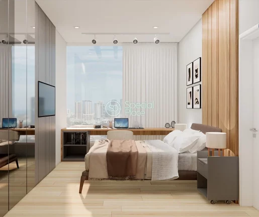 Imagem A vista deste triplex é de tirar o fôlego ! Imóvel nunca foi habitado. Cobertura triplex com 163m...