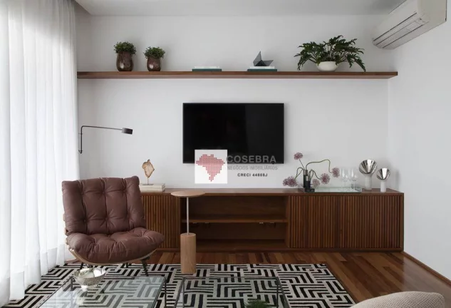 Imagem Apartamento com 1 dormitório para alugar, 95 m² por R$ 12.409,93/mês - Vila Olímpia - São Paulo/SP