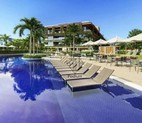 Imagem Apartamentos com varanda / sacada pés na areia da praia do Seixas - AP2217