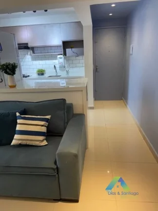 Imagem Lindo apartamento semi mobiliado, designer moderno, 53 metros, 2 dormitórios excelente valor e localização !!!