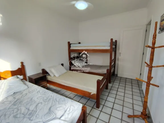 Imagem Apartamento à venda em Guarujá-SP, Pitangueiras: 1 quarto, 1 suíte, 2 salas, 2 banheiros, 1 vaga, 60m². Venha conferir!