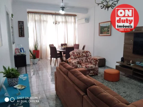 Imagem Apartamento com 3 dormitórios à venda, 130 m² por R$ 690.000,00 - Boqueirão - Santos/SP