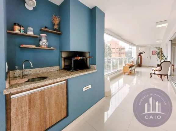 Imagem Apartamento a venda com 196 m² por R$ 2.290.000,00 - Alphaville Barueri/SP