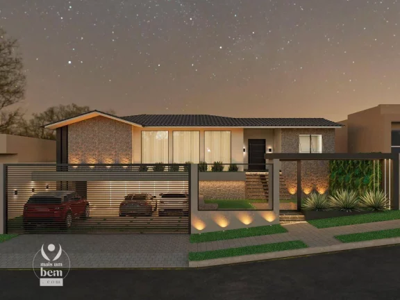 Imagem Casa Térrea de 332m² com terreno de 740m² em Curitiba/PR.