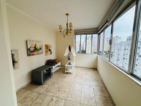 Imagem Apartamento para locação quadra da praia em Santos
