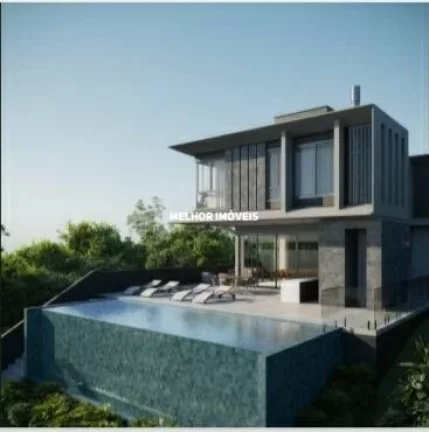Imagem Casa Alto Padrão em Condominio Fechado com 04 suítes em Balneário Camboriú