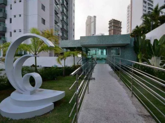 Imagem Apartamento mobiliado com varanda/sacada e área de lazer completo no Altiplano - AP2826.