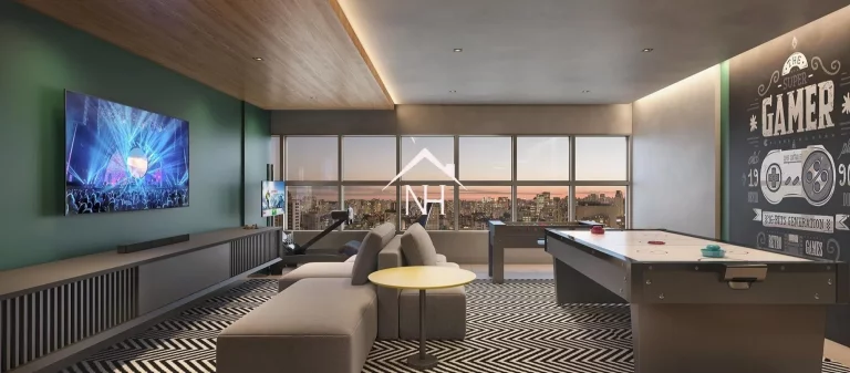 Imagem apartamento de 70m no Brooklin c/ 2 dormitórios (1 suíte), 1 vaga,varanda,brinquedoteca,piscinas,salão de festas,fitness,bicicletário,sauna,lavanderia